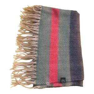 Rethreaded Grace Wins Scarf Dark Blue Grey Iconic Classic